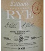 Ontario Dillon's Small Batch Distillers Canadian Rye Whisky